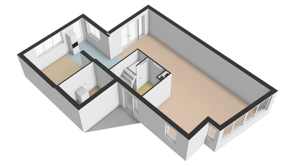 Floorplan - het Waterland 62, 8302 XD Emmeloord